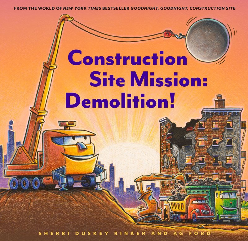 Kids Book - Construction Site Mission - Demolition