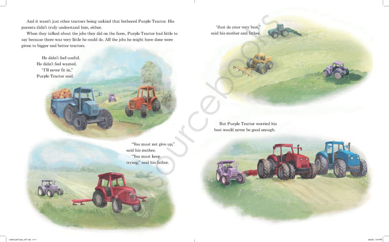 Kids Book - Little Purple Tractor