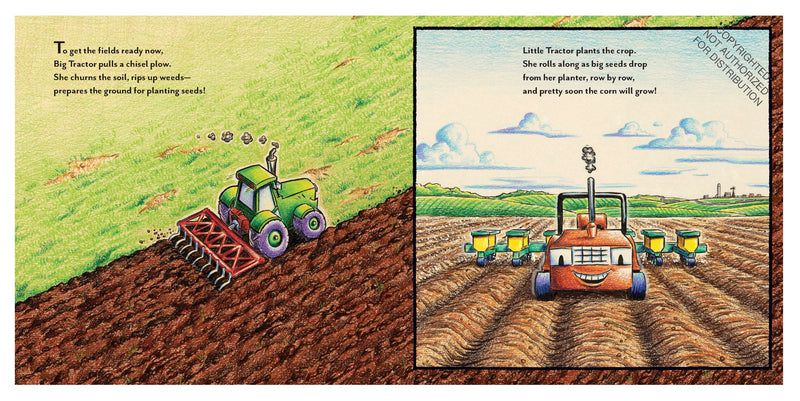 Kids Book - Construction Site - Farming Strong, All Year Long