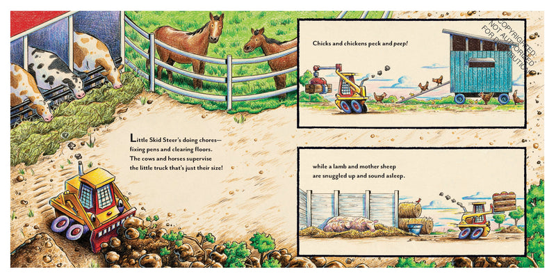 Kids Book - Construction Site - Farming Strong, All Year Long