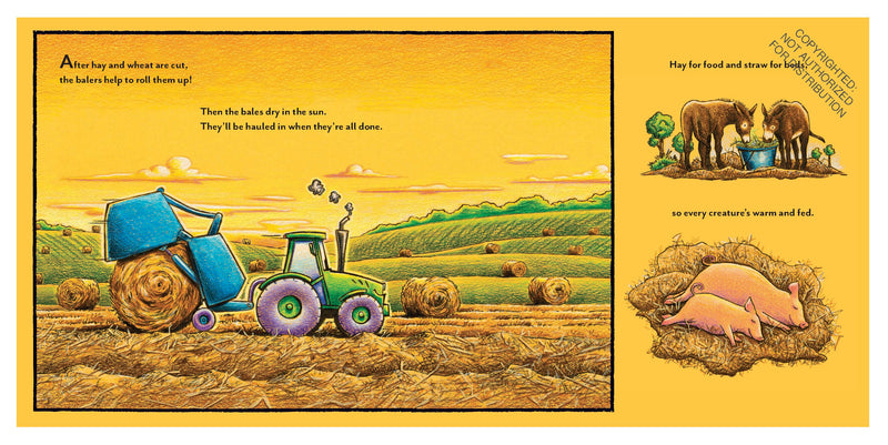 Kids Book - Construction Site - Farming Strong, All Year Long