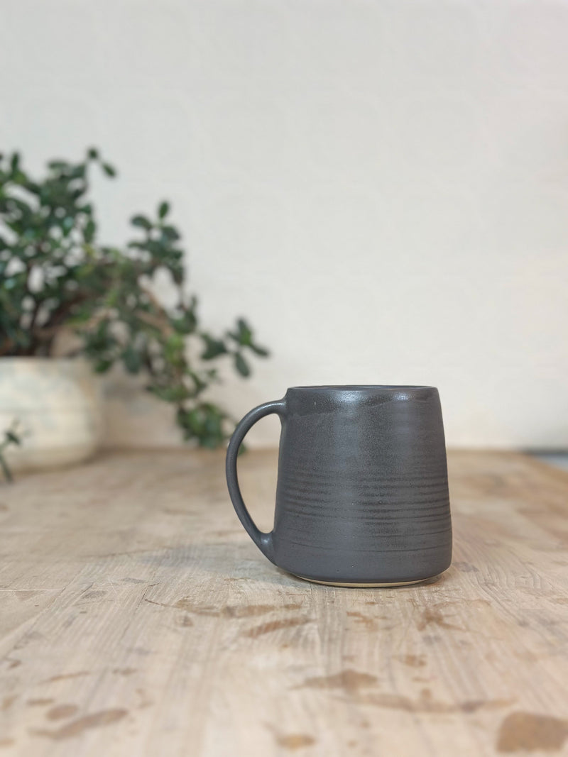 Pottery Mug - Raven