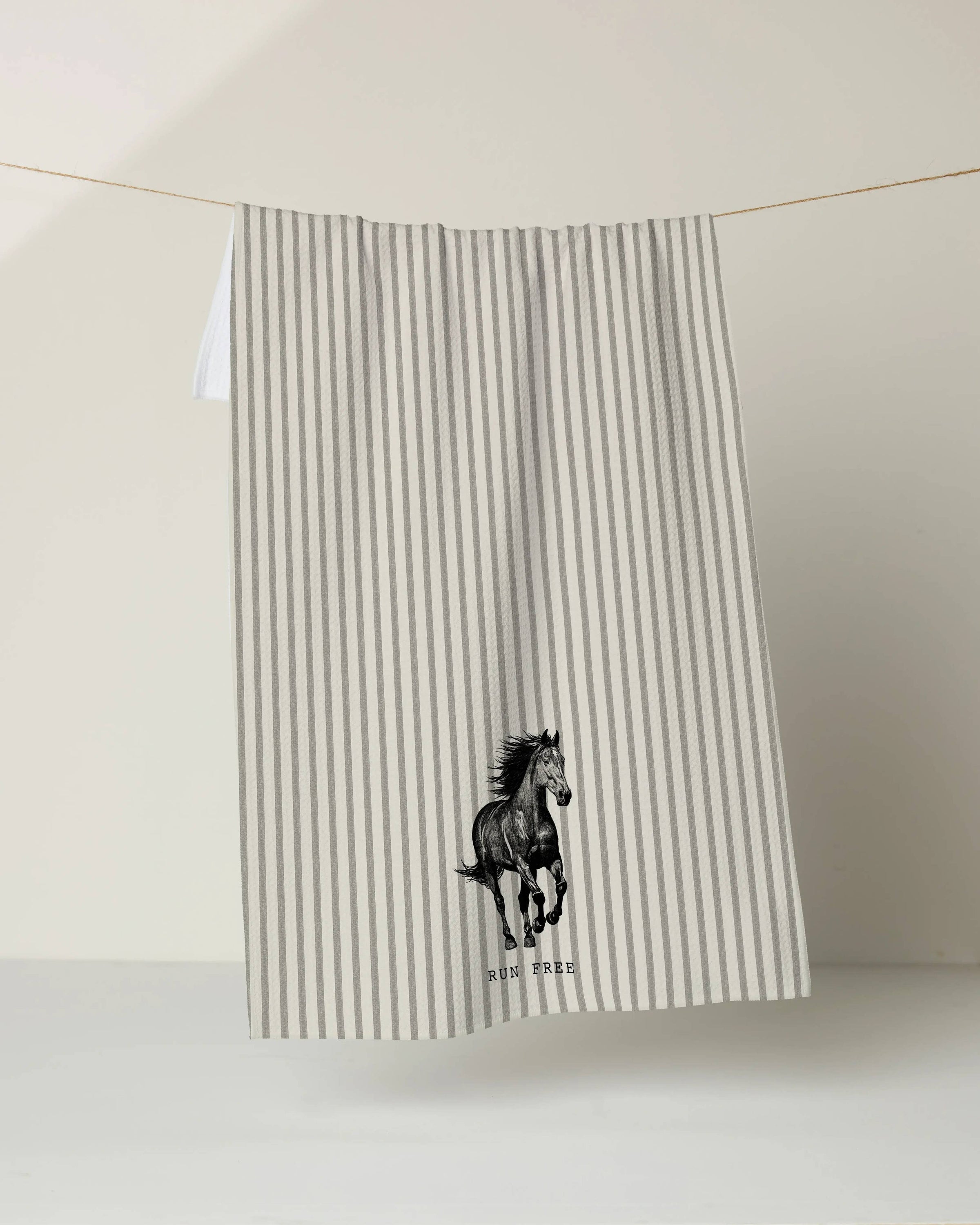 Run Free Tea Towel