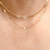 Specialty Chain Necklaces - Stainless Steel Gold Chains