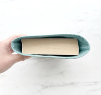Leaf cascade - padded book sleeve, book pouch