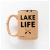 Lake life oars | ceramic mug