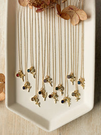 Birth Flower Necklace