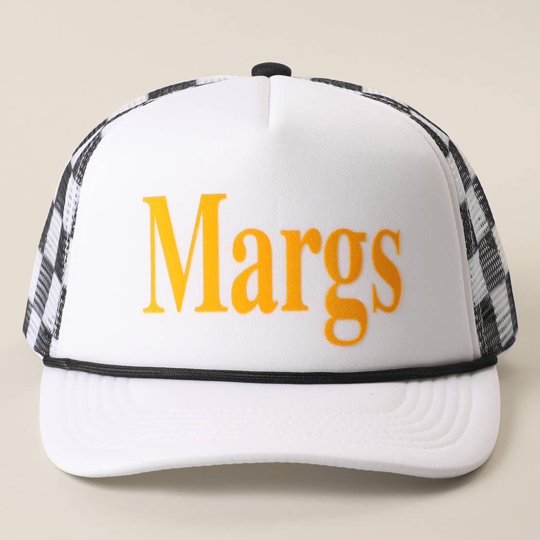 Margs Foam Mesh Back Trucker Hat