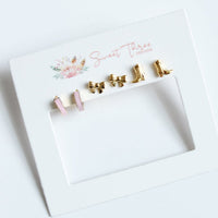 Cloud 9 Charm Triple Earring Set