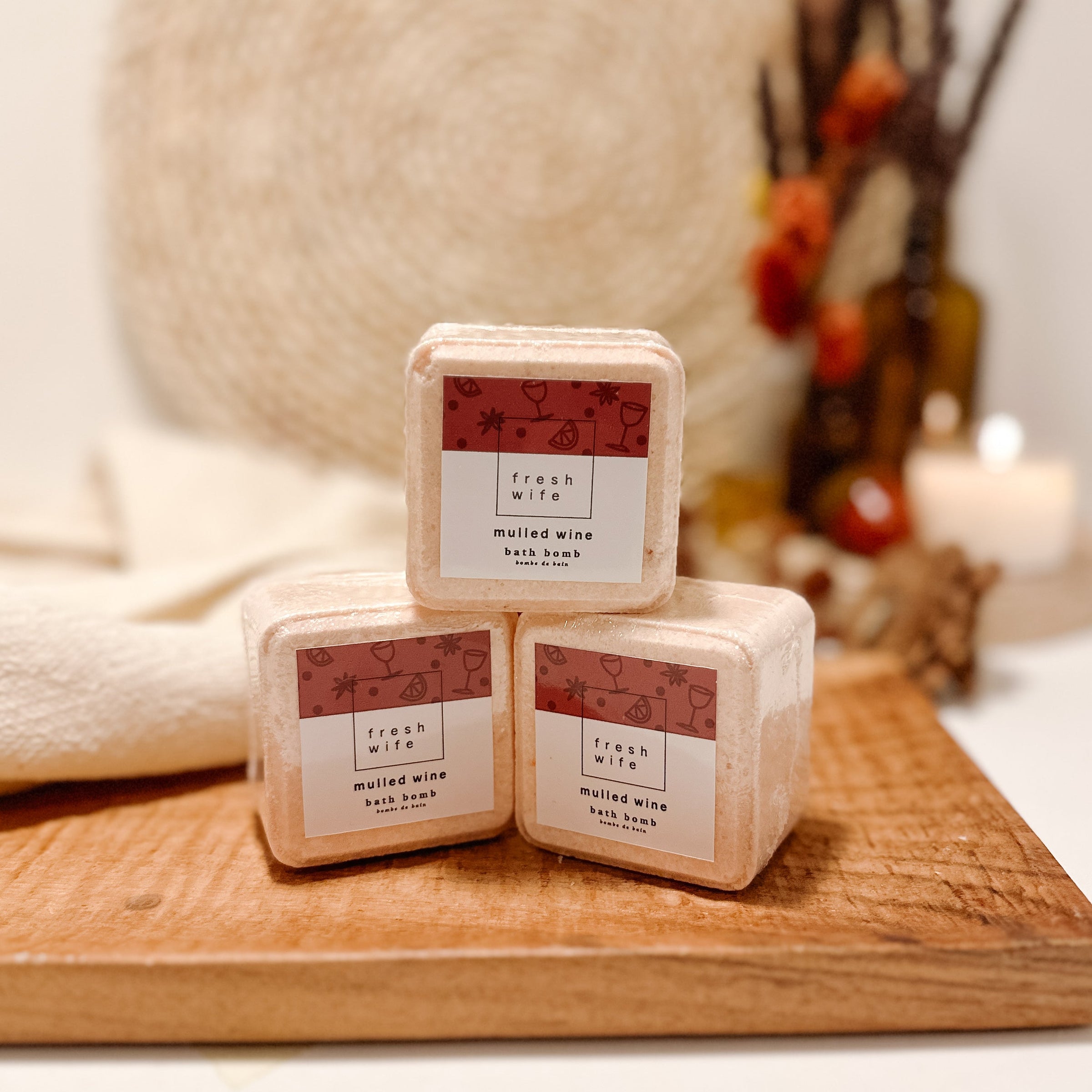 Mulled Wine Bath Bomb