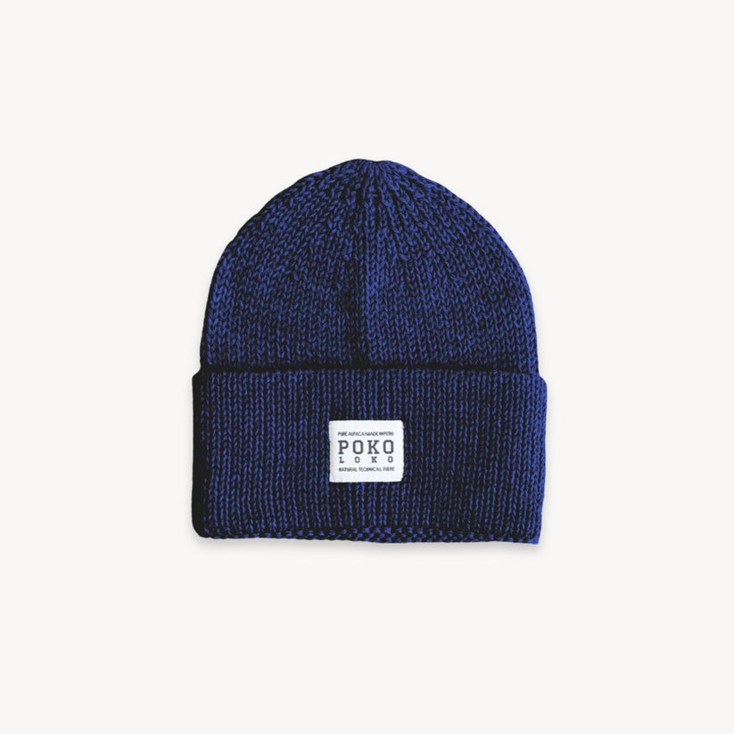 Alpaca Fisherman Hat - Evening Blue