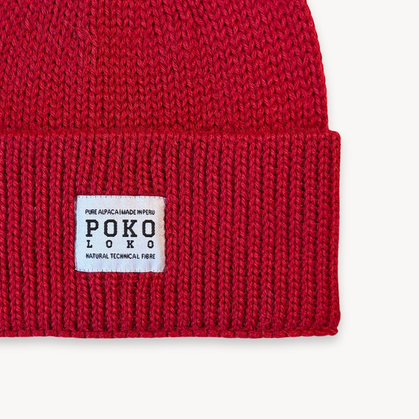 Alpaca Fisherman Hat - Chili