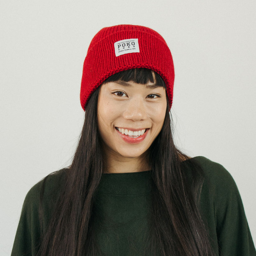 Alpaca Fisherman Hat - Chili
