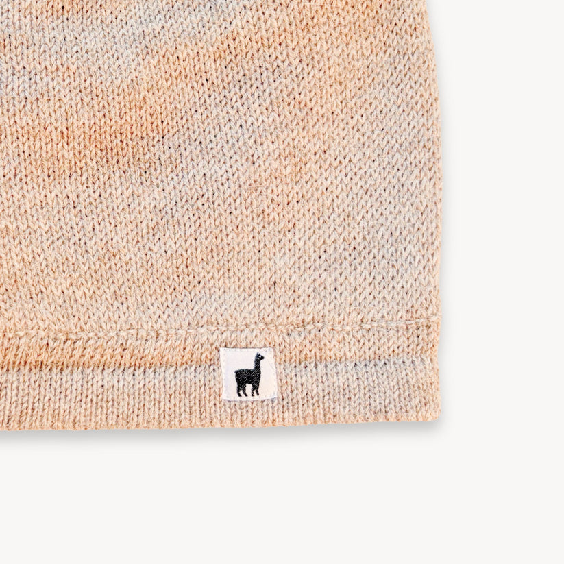 Alpaca Fleece Lined Hat - Beige