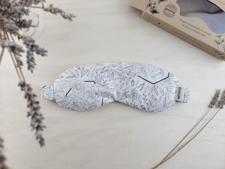 Therapeutic Lavender Mask - Geo Floral