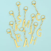 Bag Charm Letters