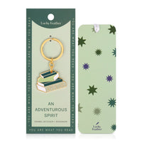 Book Lover's Keychain