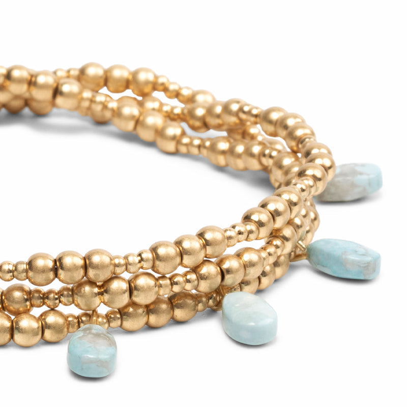 Metal Wrap Bracelet