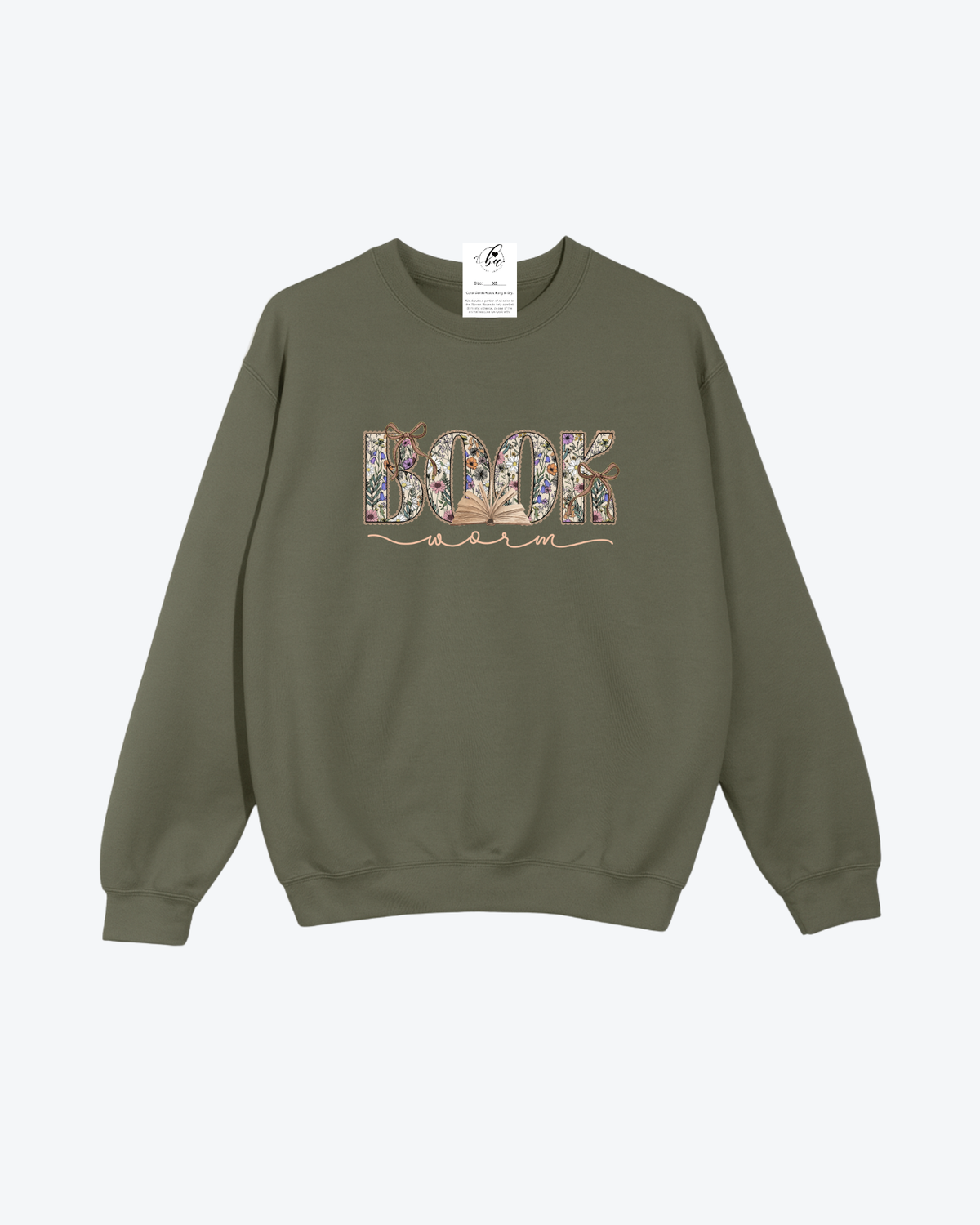Cozy Crew - Book Worm - Olive