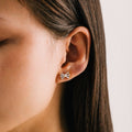 Camille Stud Earrings - Gold