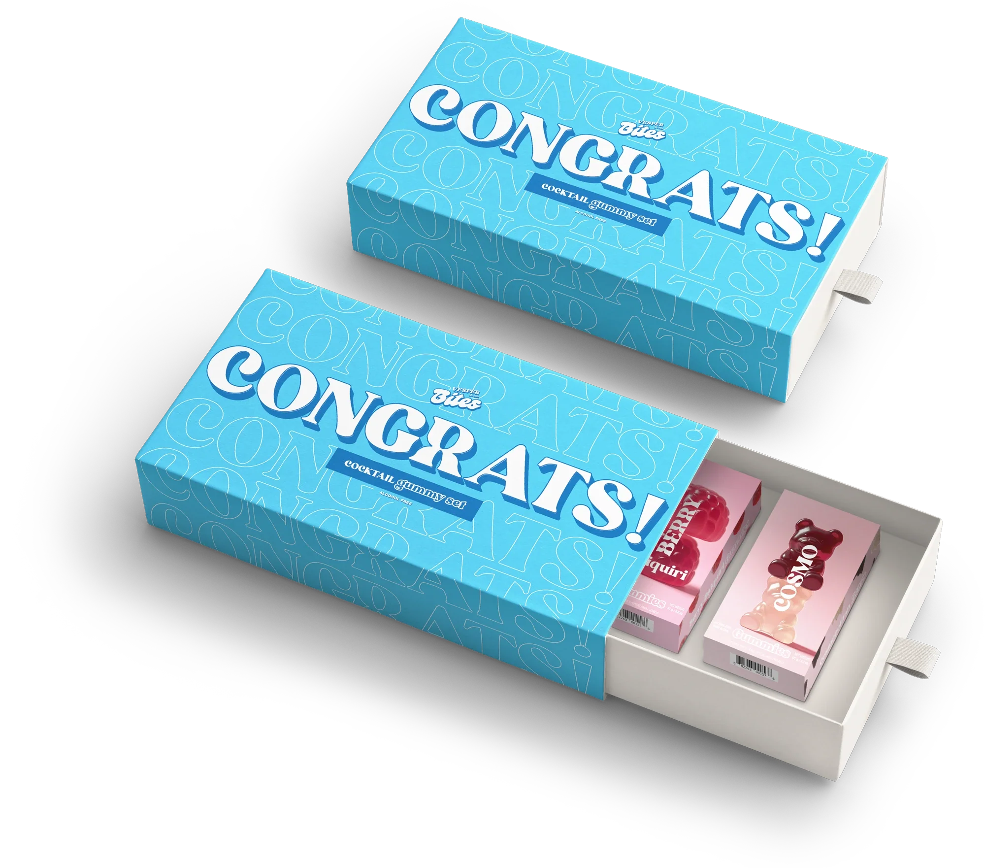 Congrats! Cocktail Gummy Gift Box