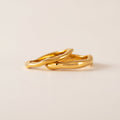 Coral Ring Set - Gold