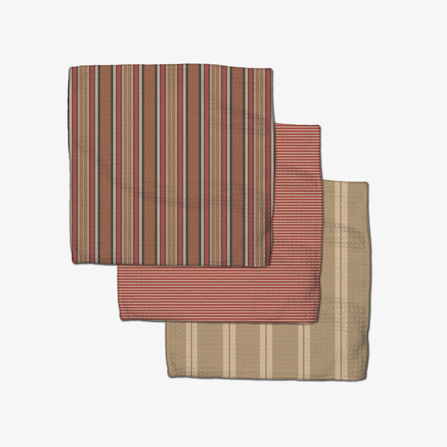 Dishcloth Set - Fall Stripes