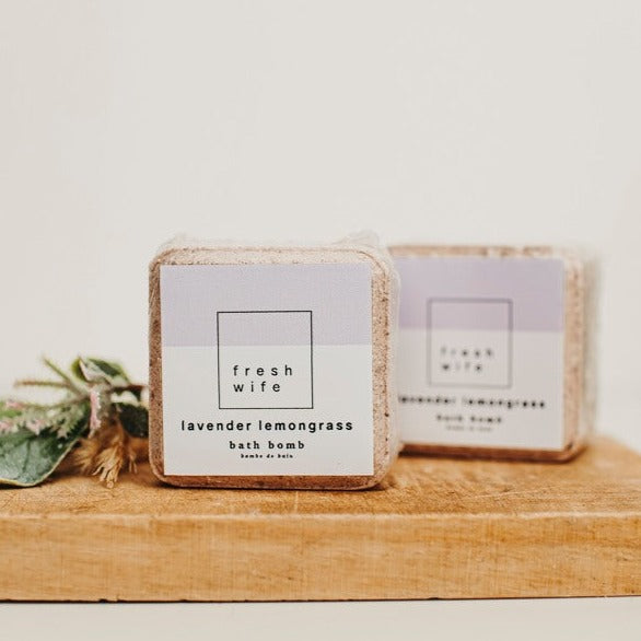 Lavender Lemongrass Bath Bomb