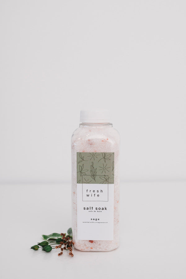Sage Salt Soak