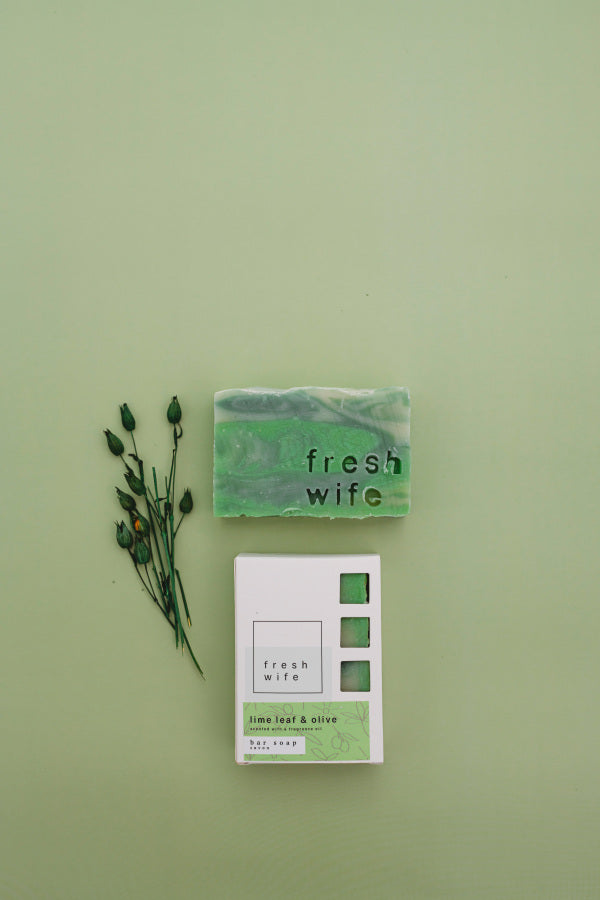 Lime Leaf & Olive Bar Soap
