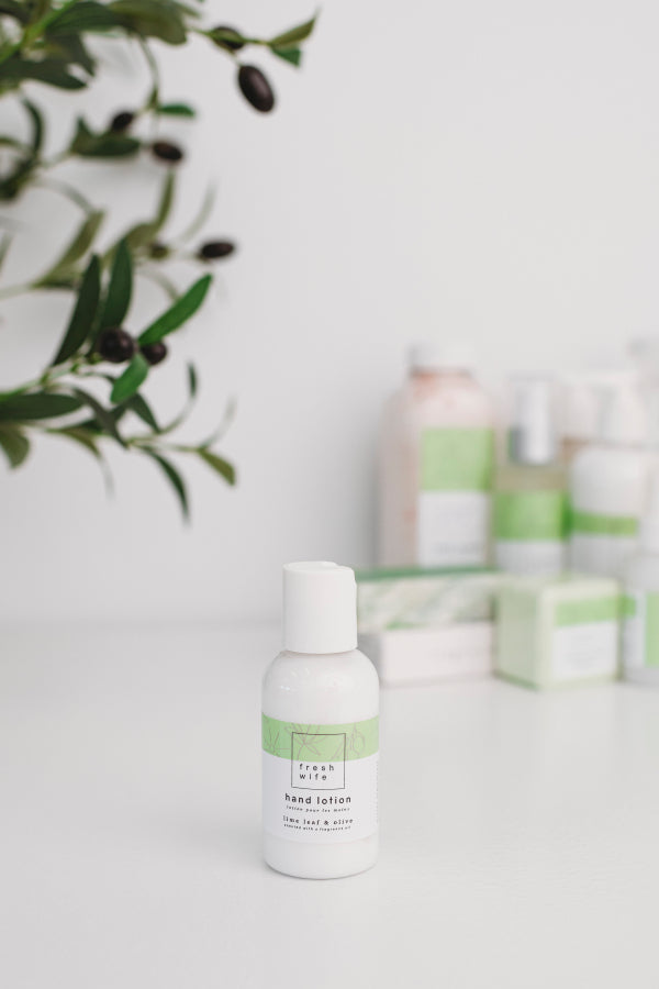 Lime Leaf & Olive Hand Lotion - Mini
