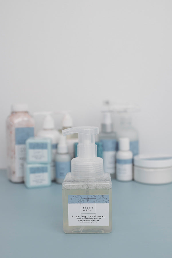 Bergamot Waters Foaming Soap