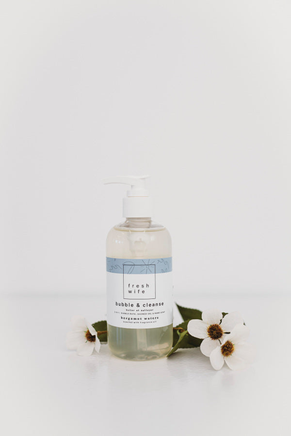 Bergamot Waters Bubble & Cleanse