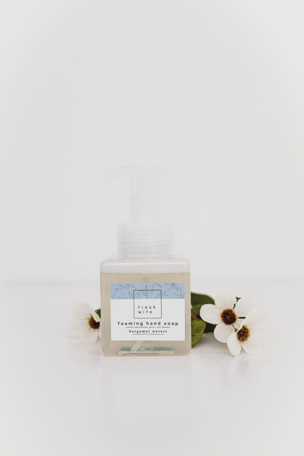 Bergamot Waters Foaming Soap