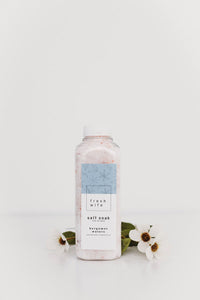 Bergamot Waters Salt Soak