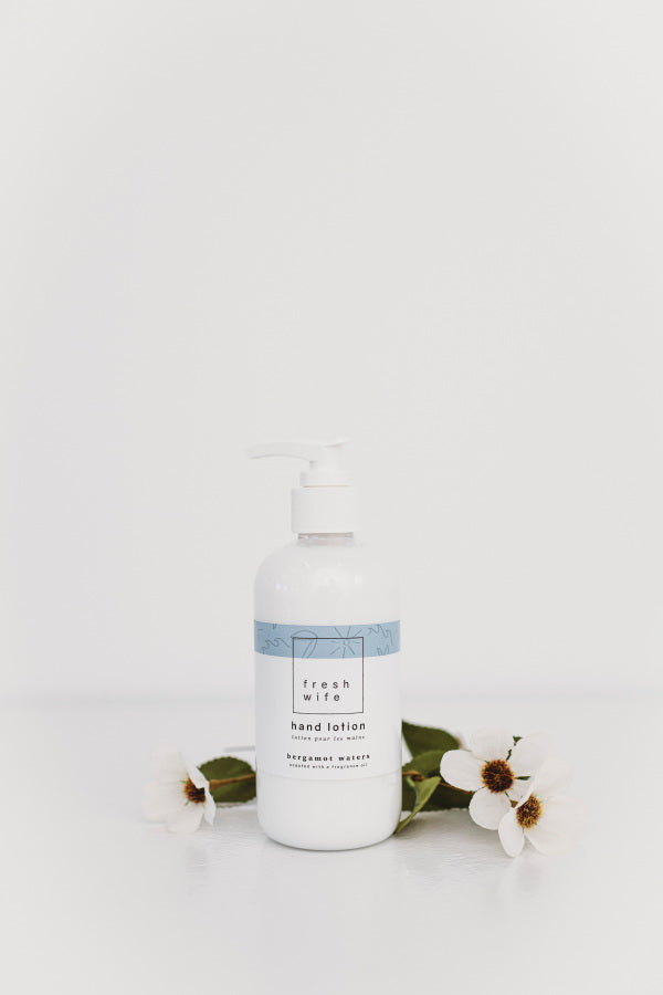 Bergamot Waters Hand Lotion