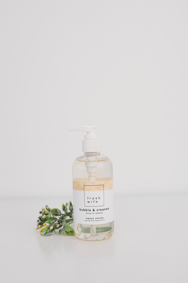 Sweet Citrus Bubble and Cleanse