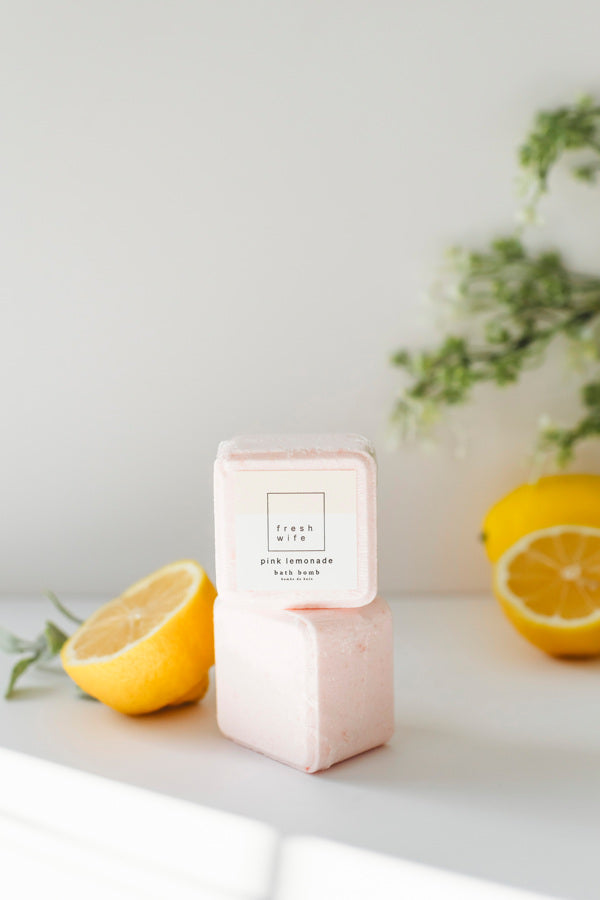 Pink Lemonade Bath Bomb