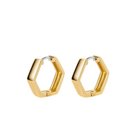 ESSIE Hexagon Shape Small Hoop