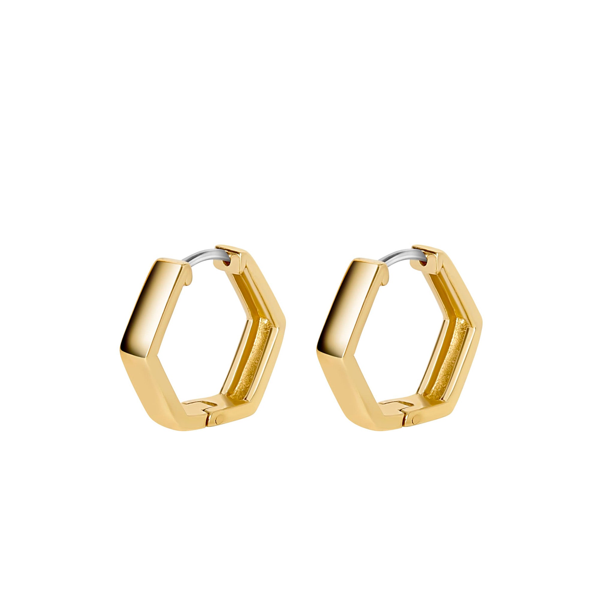 ESSIE Hexagon Shape Small Hoop