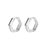 ESSIE Hexagon Shape Small Hoop