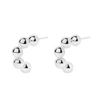 JAZZ Half Hoop Ball Earring