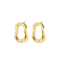 ROMA Wavy Rectangle Stud