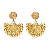 THANDI Textured Dangle Stud