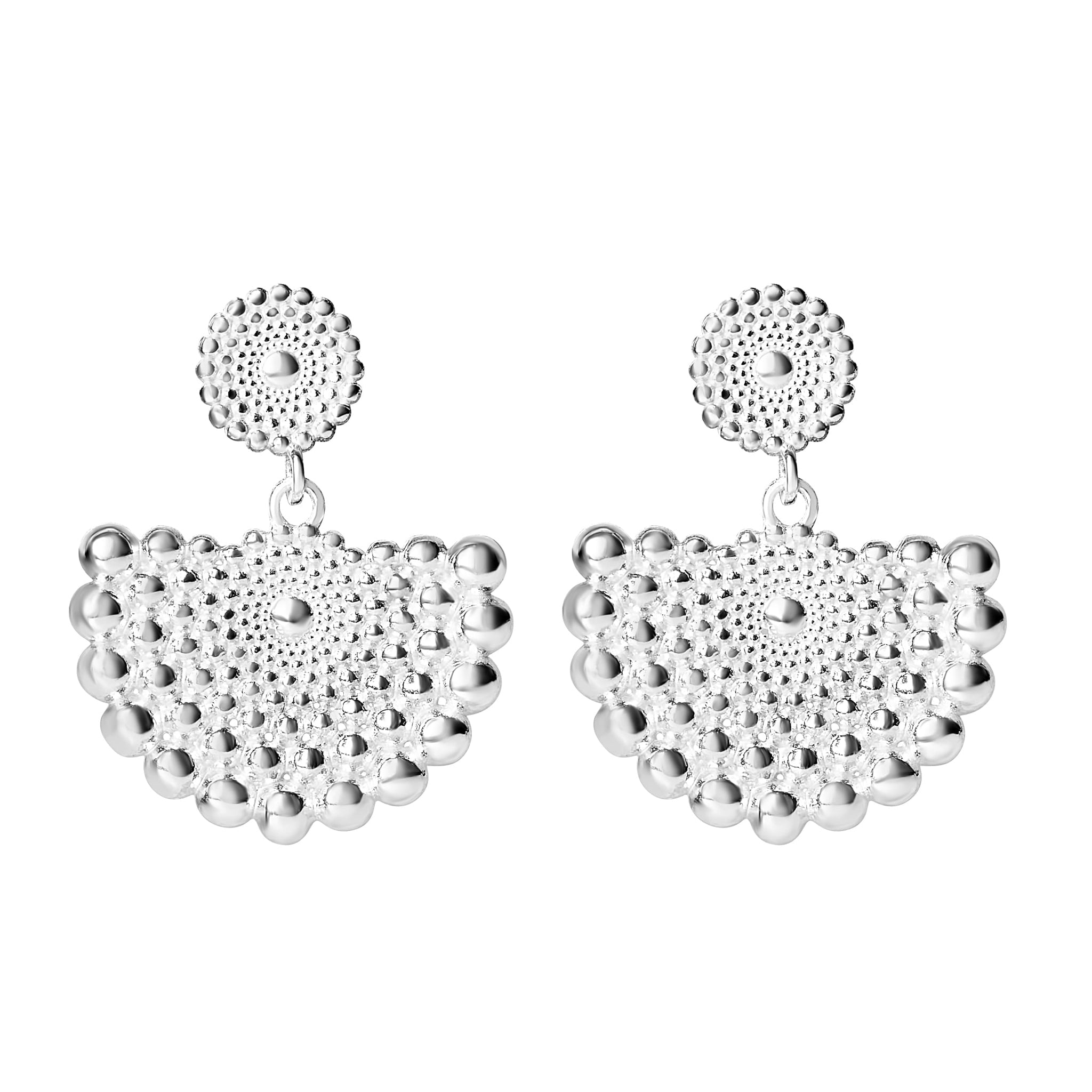 THANDI Textured Dangle Stud