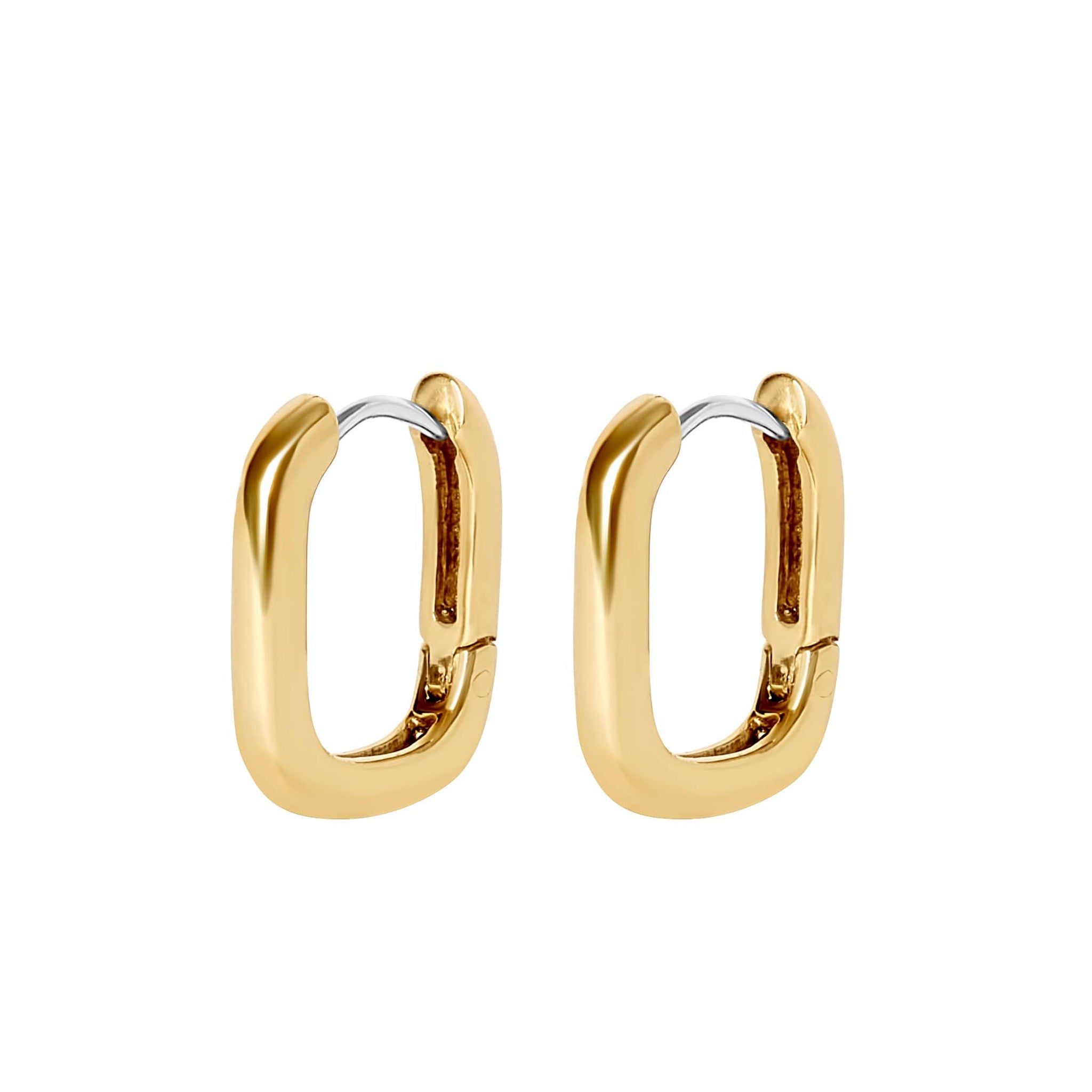 ANNIKA Small Rectangular Hoop
