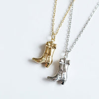 Cloud 9 Boot Necklace