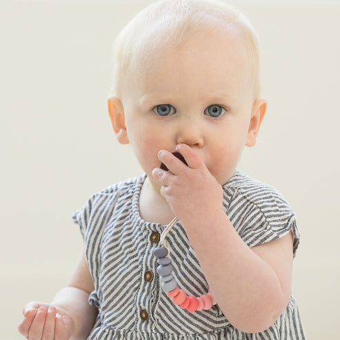 Pacifier Clip - Girl Multi