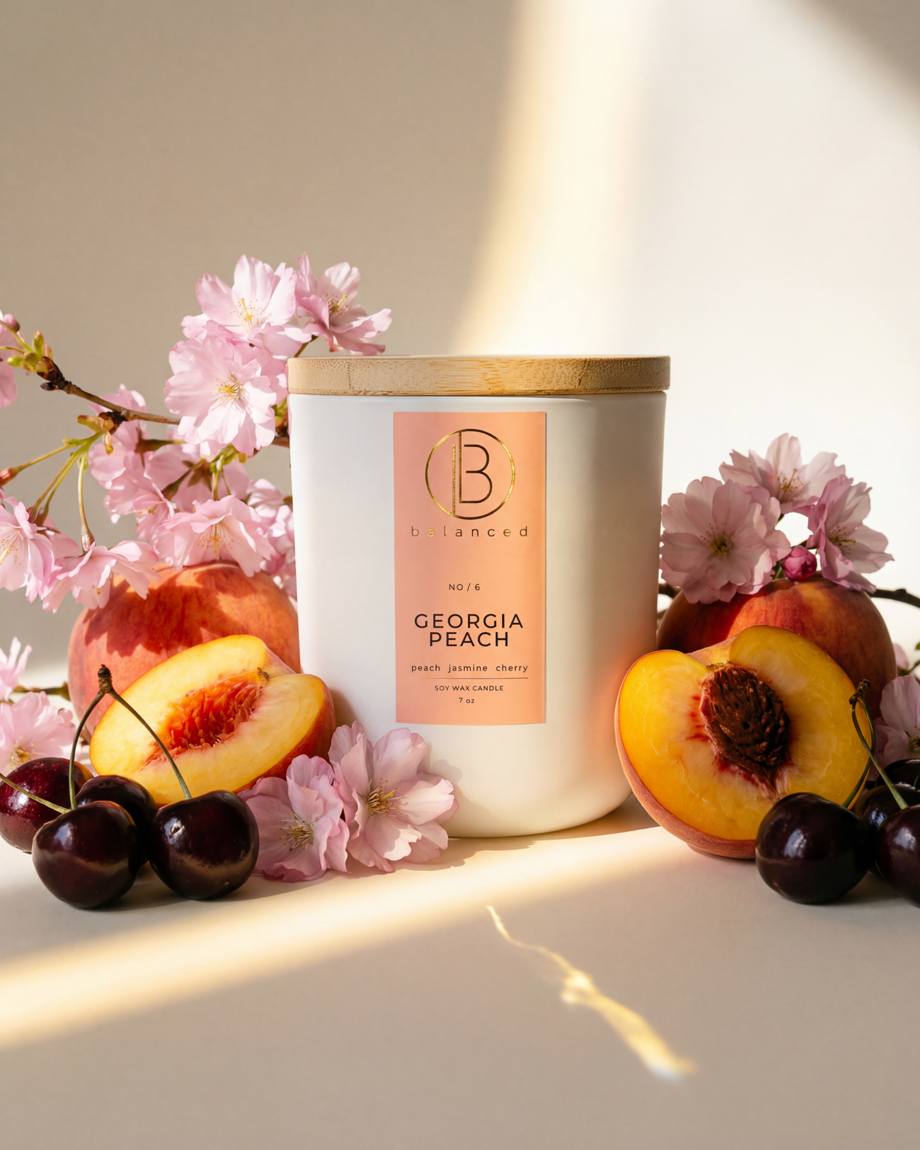 Georgia Peach Candle