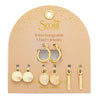 Interchangeable Charm Earring